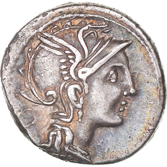 Acuñar, 
  
  manlia, 
  
  Denario