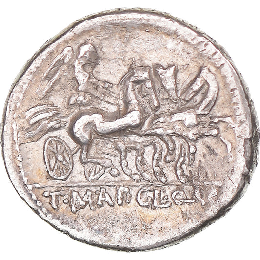 Acuñar, 
  
  manlia, 
  
  Denario