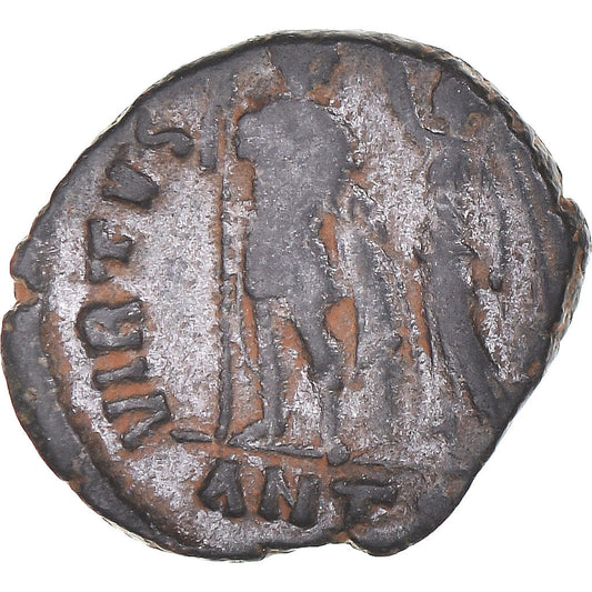 Acuñar, 
  
  Follis, 
  
  Siglo IV d.C.