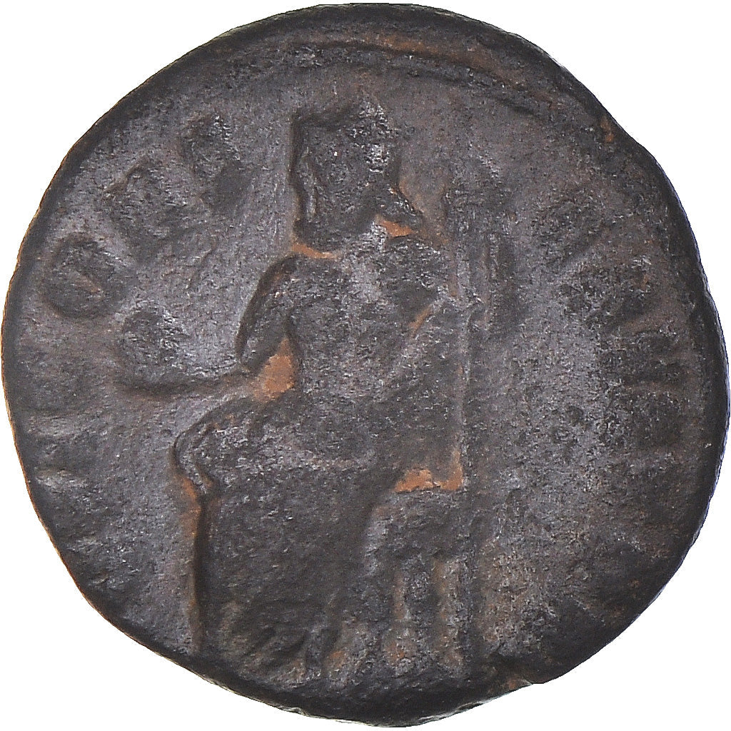 Acuñar, 
  
  época de Maximino II, 
  
  Follis