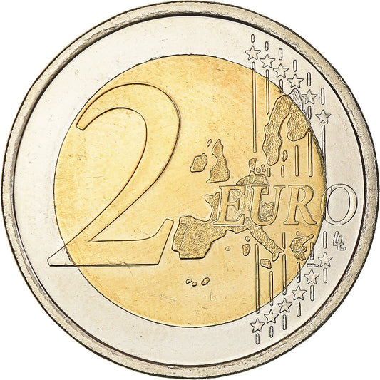 Finlandia, 

2 euros, 

60.º aniversario