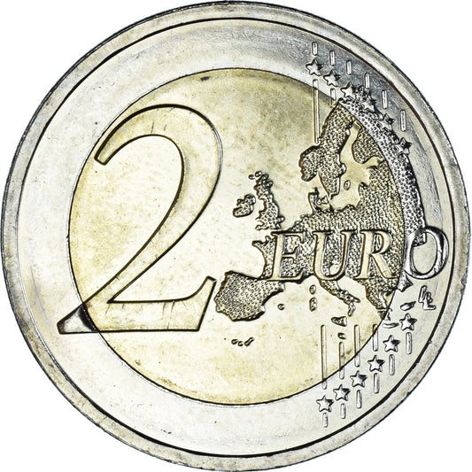 Lituania, 
  
  2 euros, 
  
  Sutartinė