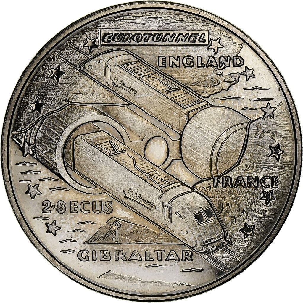 Gibraltar, 
  
  Isabel II, 
  
  2,8 ecus