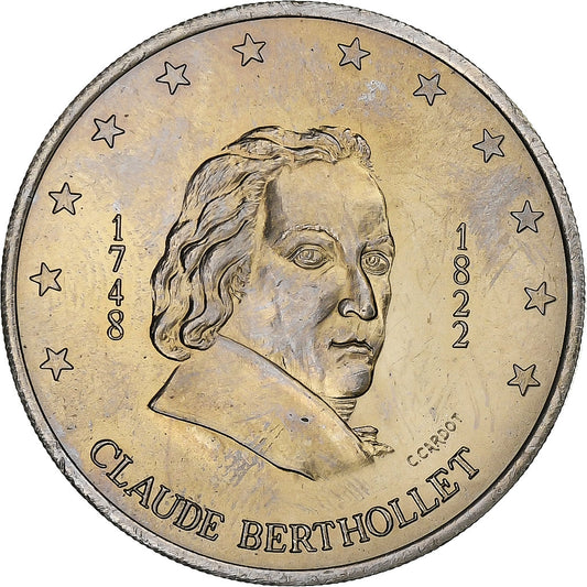 Francia, 

2 euros, 

Annecy - Claude Berthollet