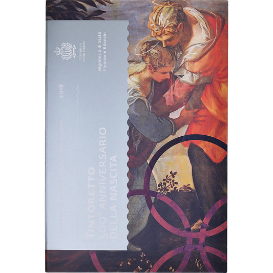 San Marino, 
  
  2 euros, 
  
  Tintoretto