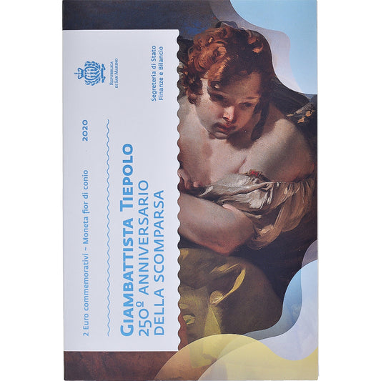 San Marino, 
  
  2 euros, 
  
  250 años de la muerte de Giambattista Tiepolo
