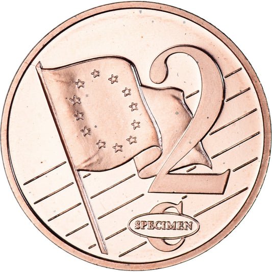 Vaticano, 

2 céntimos de euro, 

2008