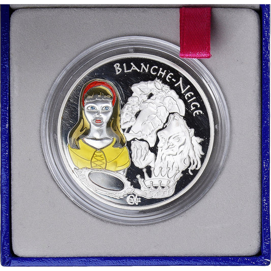 Francia, 
  
  1-1/2 euros, 
  
  Blanche Neige