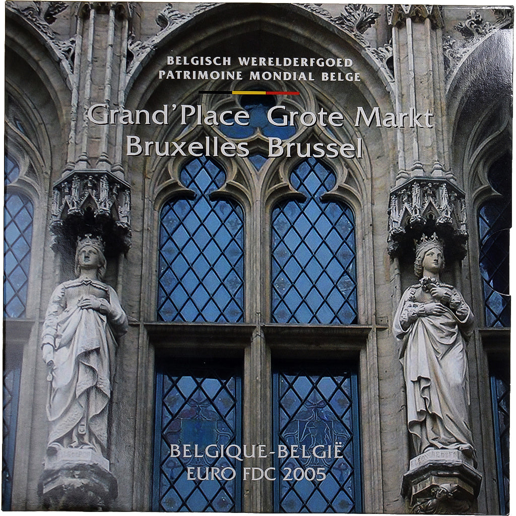 Bélgica,

1 céntimo a 2 euros,

Bruselas - Grand'Place