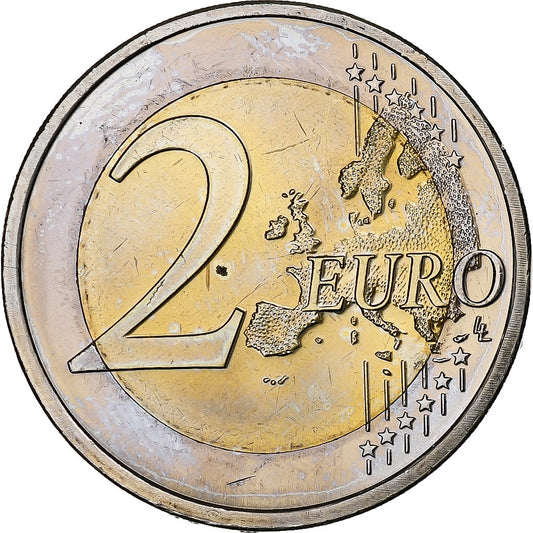 Eslovenia, 
  
  2 euros, 
  
  Primoz Trubar