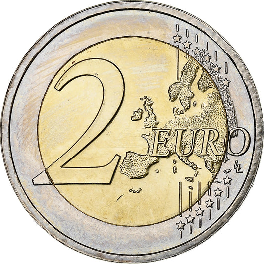 Malta, 
  
  2 euros, 
  
  10 años de euro