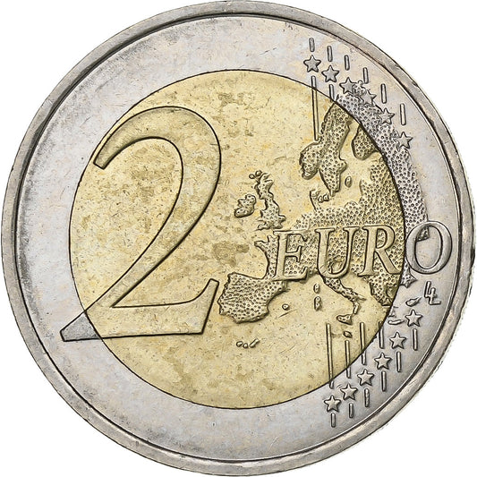 Francia, 
  
  2 euros, 
  
  70éme aniversario del día