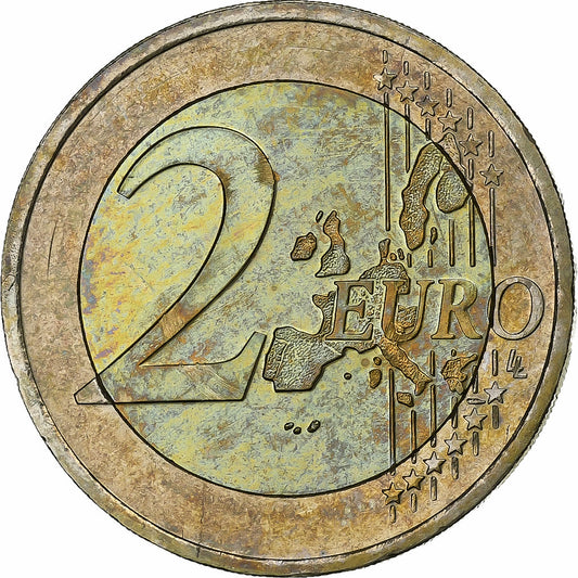 Austria, 
  
  2 euros, 
  
  50 aniversario del Tratado de Estado