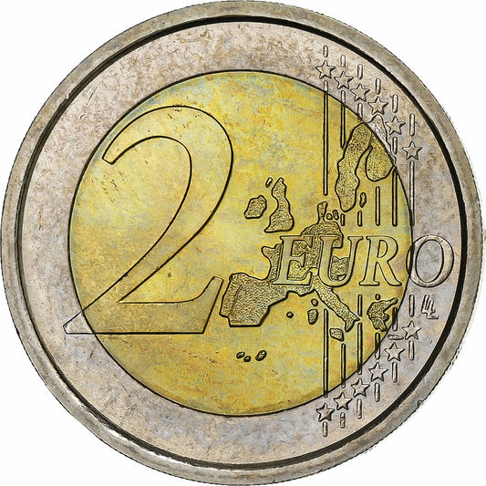 Italia, 

2 euros, 

2004