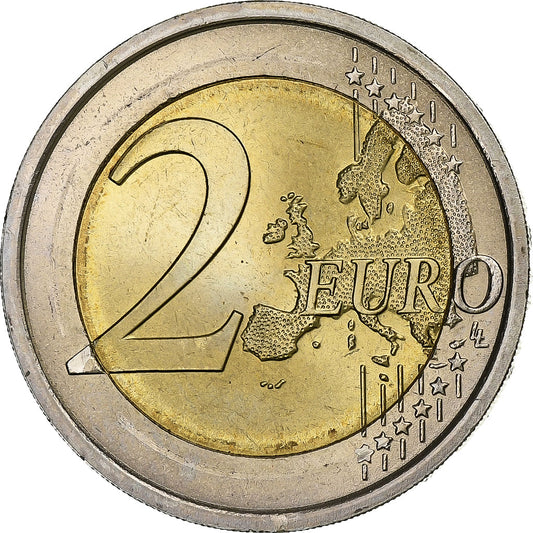 Italia, 
  
  2 euros, 
  
  Diritti Umani