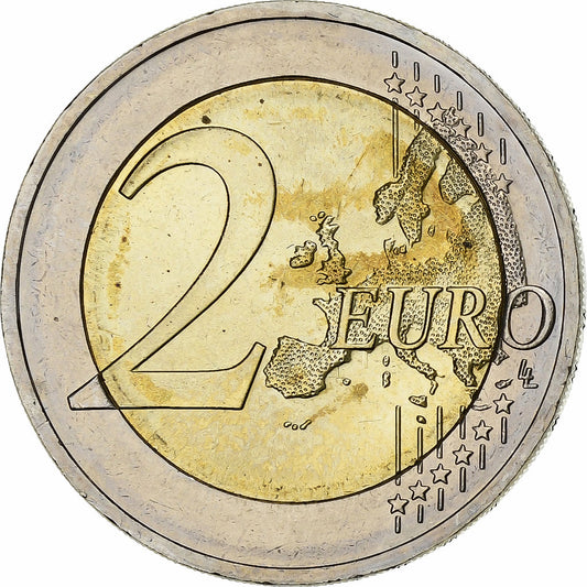 Alemania, 

2 euros, 

Baden-Wurtemberg