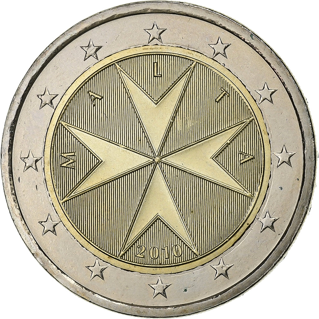 Malta, 
  
  2 euros, 
  
  2010