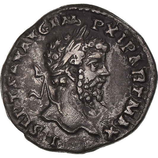 Septimio Severo, 
  
  Denario, 
  
  197-200