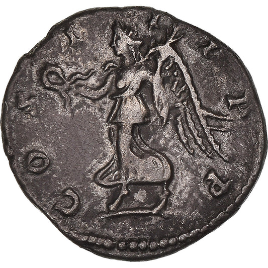 Septimio Severo, 
  
  Denario, 
  
  197-200