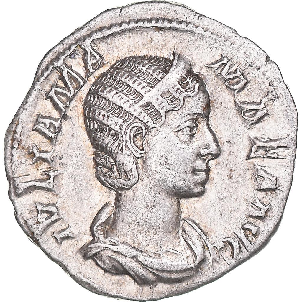 Acuñar, 
  
  Julia Mamaea, 
  
  Denario