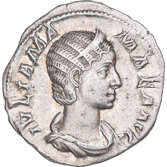 Acuñar, 
  
  Julia Mamaea, 
  
  Denario