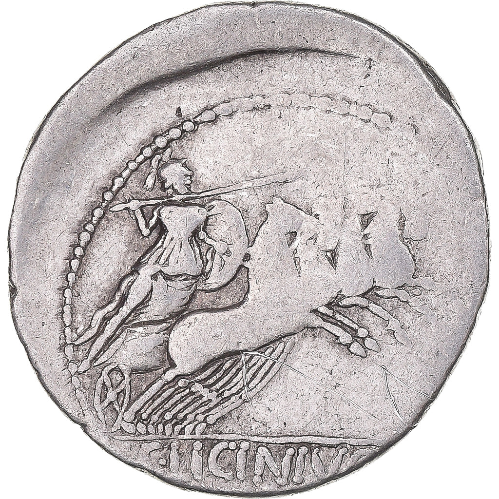 Acuñar, 
  
  Licinia, 
  
  Denario
