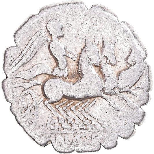 Acuñar, 
  
  Nevia, 
  
  Denario