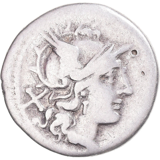 Acuñar, 
  
  Denario, 
  
  206-195 a.C.