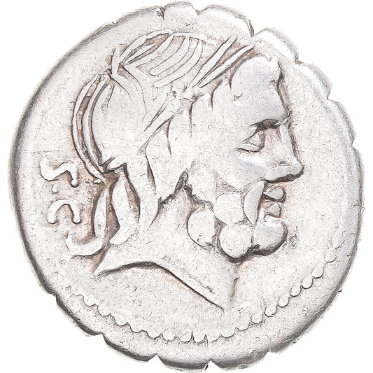 Acuñar, 
  
  Antonia, 
  
  Denario Serrato