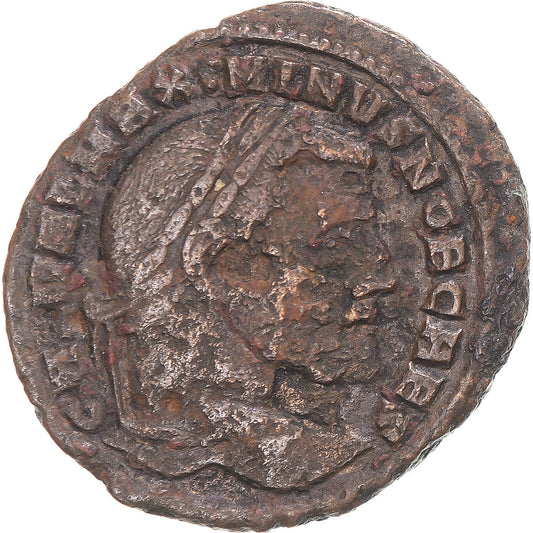Acuñar, 
  
  Maximino II, 
  
  Fracción Æ