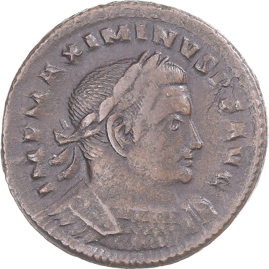 Acuñar, 
  
  Maximino II, 
  
  Æ