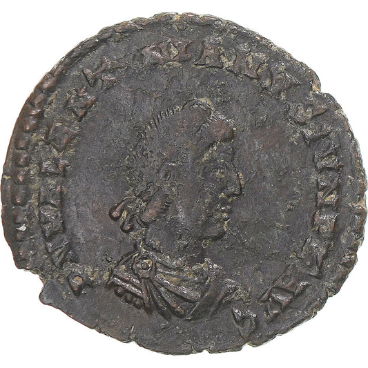 Acuñar, 
  
  Valentiniano II, 
  
  Æ