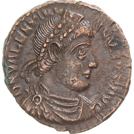 Moneda,

Valentiniano I,

Fracción Æ