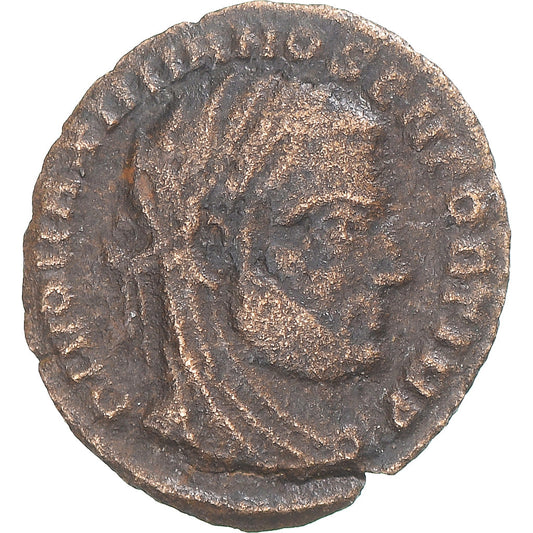Acuñar, 
  
  Divus Maximiano, 
  
  Follis
