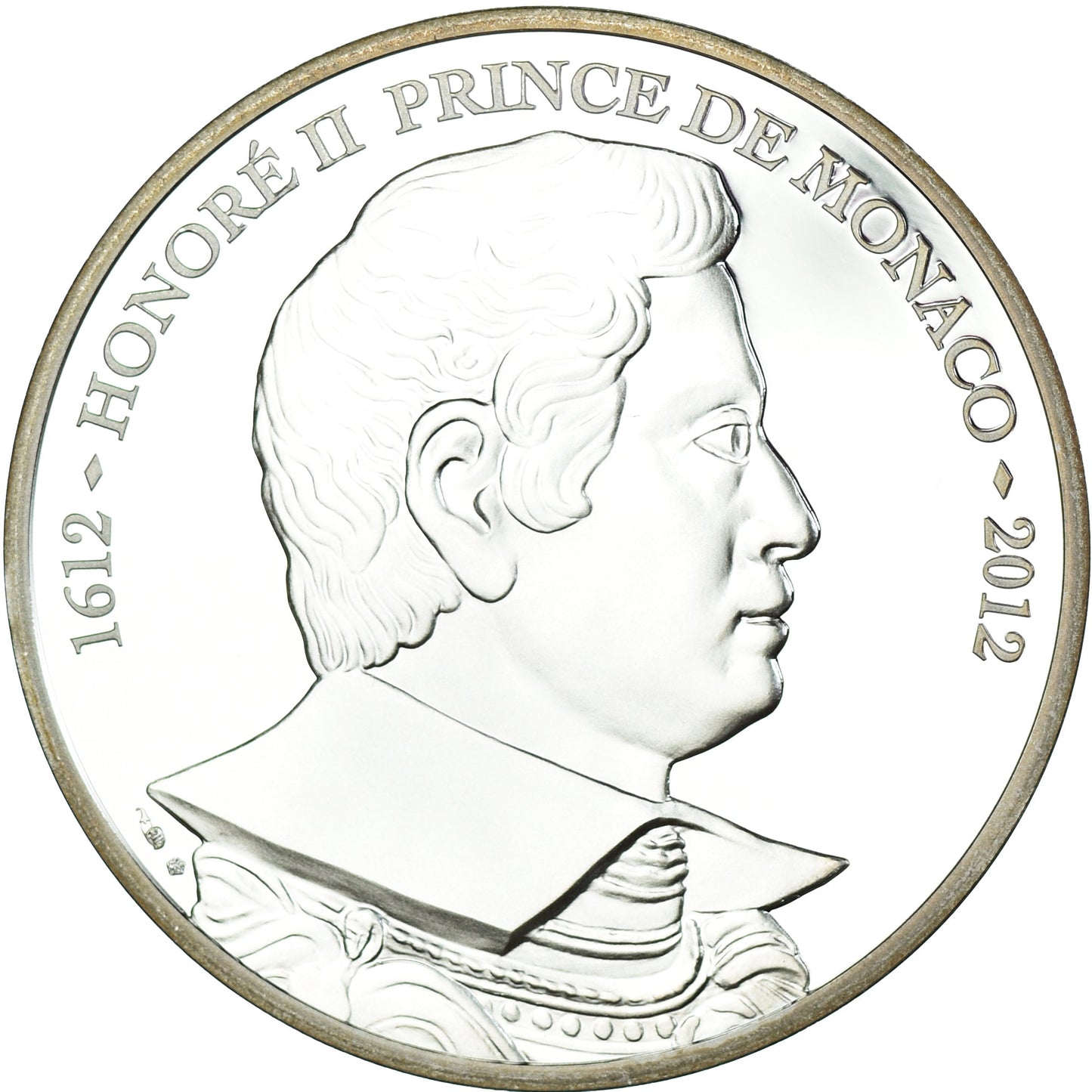 Mónaco, 
  
  Honoré II, 
  
  10 euros