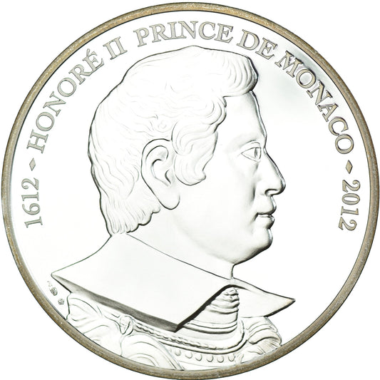 Mónaco, 
  
  Honoré II, 
  
  10 euros