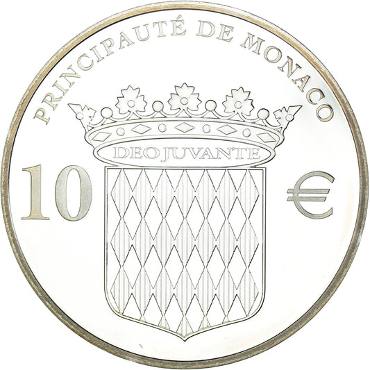 Mónaco, 
  
  Honoré II, 
  
  10 euros