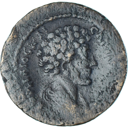 Moneda,

Antonino Pío,

con Marco Aurelio (como César)