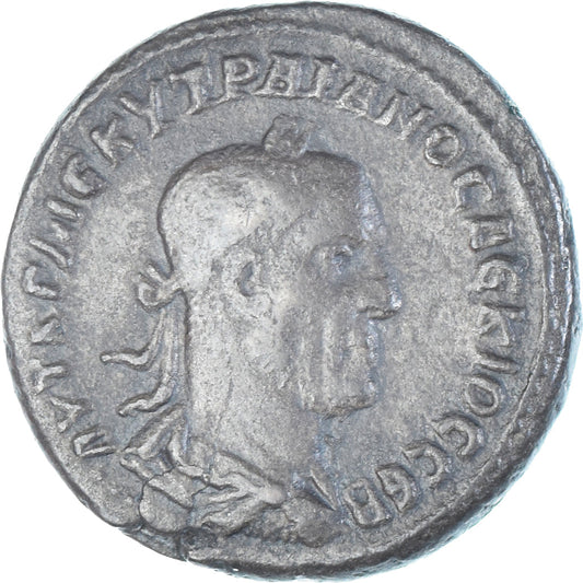 Acuñar, 
  
  Trajano Decio, 
  
  tetradracma