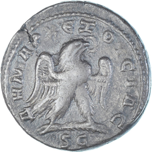 Acuñar, 
  
  Trajano Decio, 
  
  tetradracma
