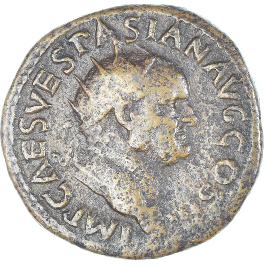 Acuñar, 
  
  Vespasiano, 
  
  dupondio
