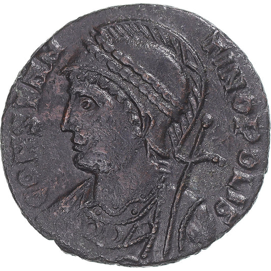 Acuñar, 
  
  Constantinopolis, 
  
  Follis