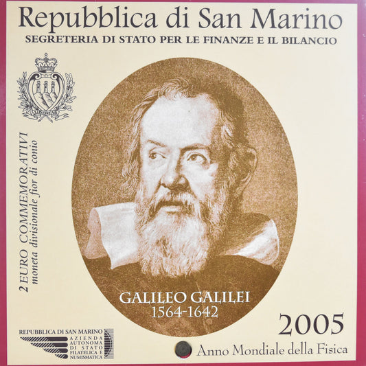 Moneda,

San Marino,

Galileo Galilei