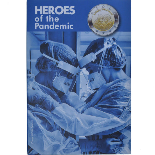 Malta, 

2 euros, 

Héroes de la pandemia