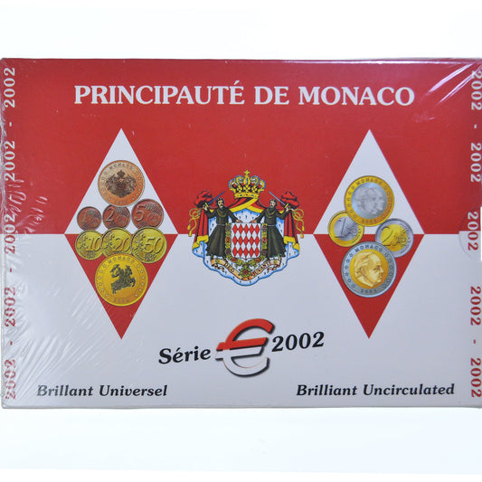 Mónaco,

Set 1 cts. - 2 euros,

Rainier III