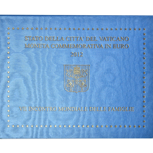 Vaticano, 
  
  2 euros, 
  
  Séptimo Encuentro Mundial de las Familias