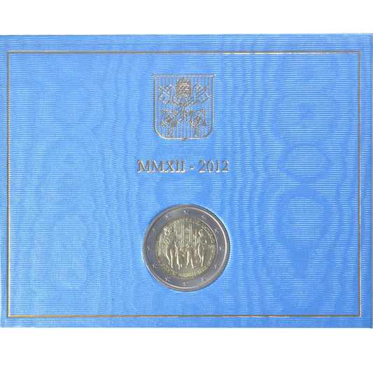 Vaticano, 
  
  2 euros, 
  
  Séptimo Encuentro Mundial de las Familias