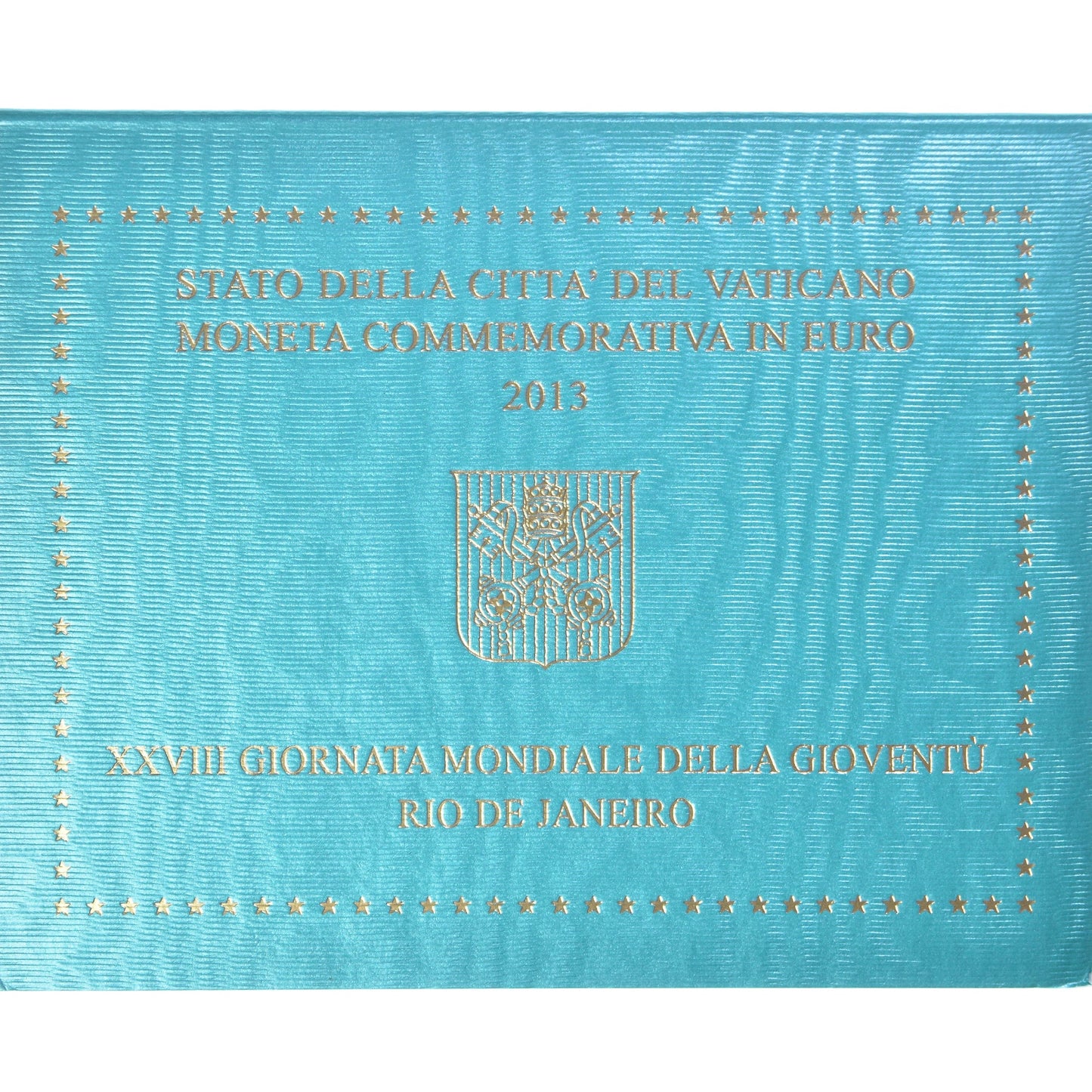 Vaticano, 
  
  2 euros, 
  
  28ème Journée Mondiale De La Jeunesse