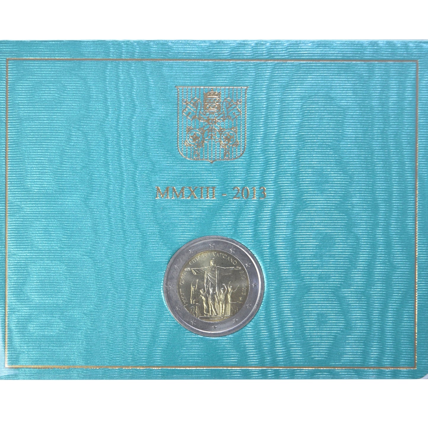 Vaticano, 
  
  2 euros, 
  
  28ème Journée Mondiale De La Jeunesse