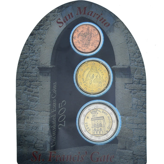 San Marino,

Juego de 10 ct,

20 ct